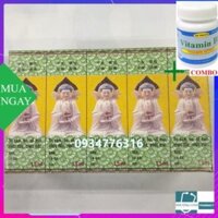 Combo Vitamin B1 chai 100 viên+ (1HỘPX10CHAI) Dầu Phật Linh Trường Sơn (1.5ml)