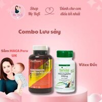 Combo Vitex Agnus Castus + Maca đỏ Hỗ trợ sức khỏe sinh sản – Mẹ Rofi