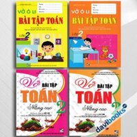 Combo Vở Bài Tập Toán Cơ Bản Và Nâng Cao Lớp 2 (Bám Sát SGK Kết Nối Tri Thức Với Cuộc Sống, Bộ 4 Cuốn)