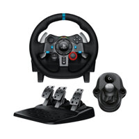 COMBO Vô Lăng chơi game Logitech G29 DRIVING FORCE + Bàn Đạp G29 + Cần số