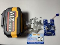 COMBO VỎ PIN 5S 3P KÈM MẠCH BẢO VỆ PIN 65A