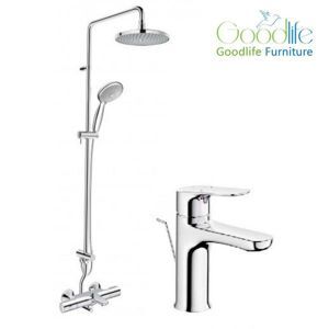 Combo Vòi chậu + Sen tắm LFV-1402S+BFV-3415T