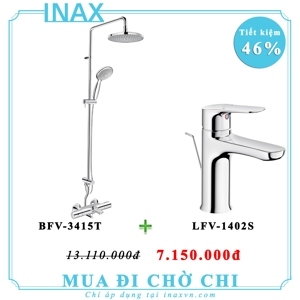 Combo Vòi chậu + Sen tắm LFV-1402S+BFV-3415T