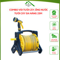 Combo vòi tưới cây,ống nước tưới cây đa năng 25m ,ống nước 3 lớp cao cấp tưới cây,rửa xe, nhà cửa