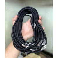Combo Vòng cổ dây dù 2mm 3mm 4mm 5mm 6mm loại tốt khóa titan