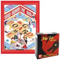 Combo Vòng Quanh Thế Giới Board Game - Sách Độc Quyền Fahasa  Thẻ Bài Ma Sói Character Việt Hóa