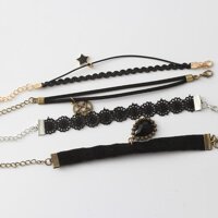 Combo vòng tay choker bộ 4 chiếc [bonus]