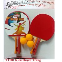 Combo Vợt Bóng Bàn DHS-03 - Tặng Kèm Bóng