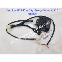 Combo Wave A 110, Sạc Exciter 150 Chính Hãng + Dây Lên Sạc Cho Wave A 110  Đời Mới