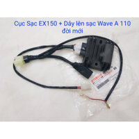 Combo Wave A 110, Sạc Exciter 150 Chính Hãng + Dây Lên Sạc Cho Wave A 110 Đời Mới