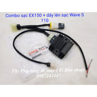 Combo Wave S 110 Sạc Exciter 150 Chính Hãng + Dây Lên Sạc