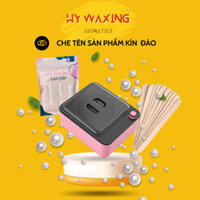 Combo Waxing Cao Cấp Tiệm HY WAXING: Nồi Nấu Sáp Wax Lông + Sáp Cao Cấp 100gr Siêu Bám Lông,Tặng Que.