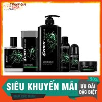 Combo X-Men for Boss trọn bộ mùi hương Motion(650g + 180g + 49ml + 150ml + 50ml + 70g) - THANHQUI SHOP