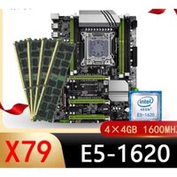 COMBO X79 PLEX HD + E5 1620 mạnh hơn e5 26xx + Ram ECC 16Gb DDR3 BUS 1600