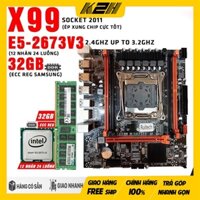 COMBO X99 XEON E5 2673V3 (12 NHÂN 24 LUỒNG) RAM ECC DDR3 32G (16X2)