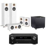 Combo xem phim Denon AVR X550BT - Jamo S805 HCS - Klipsch R8SW
