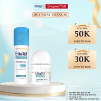 Combo Xịt Khử Mùi Tức Thì Etiaxil 100ml và Lăn Khử Mùi Ngăn Mồ Hôi Etiaxil 15ml (nhãn xanh)