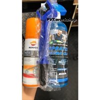 COMBO Xịt Sên Repsol Chain Lube + Nước Tẩy Rửa Dầu Nhớt SprayKing ULTRA CLEAN ( tặng Cọ Vệ Sinh Sên )