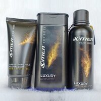 Combo XMen For Boss Luxury: Gel Boss 150g + Gội Xmen For Boss 180g + Xịt Boss Luxury 150ml