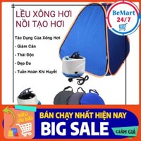 [Combo Xông Hơi Tại Nhà] Lều Xông Hơi Tự Bung Cao Cấp Và Nồi Xông Hơi Điện