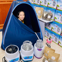 [Combo Xông Hơi Tại Nhà] Lều Xông Hơi Tự Bung Cao Cấp Và Nồi Xông Hơi Điện