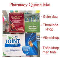 Combo xương khớp - hỗ trợ điều trị đau nhức khó vận động , thoái hoá và viêm khớp - Thấp khớp Nam Dược và Ino Joint