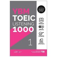 Combo YBM TOEIC 1000 Trọn Bộ 4 Cuốn - Bản Quyền - LISTENING 1000 Vol.2, LISTENING 1000 Vol.2