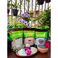 combo yến mạch cán vỡ, cán nguyên, hạt chia 500g