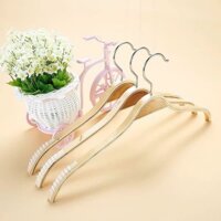Combo10 móc treo quần áo bằng gỗ có đệm vai , đầu móc xoay 360 độ dành cho shop thời trang,gia đình