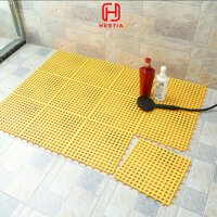 COMBO11 Tấm lót sàn nhà vệ sinh 3T. Vỉ nhựa lót sàn chống trơn Trải Sàn Nhà TắmVệ SinhNhà Bếp - Vàng
