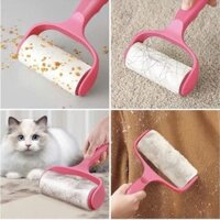 COMBO2￼ Cây Lăn Bụi Làm Sạch Quần Áo Ga Giường, Lông Chó Mèo, Có Lõi Lăn Bụi Thay Thế- Cây Lăn Dính Bụi Bẩn