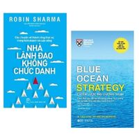 Combo2 cuốn sách kinh tế lãnh đạo Nhà Lãnh Đạo Không Chức Danh  Chiến Lược Đại Dương Xanh Bìa Cứng