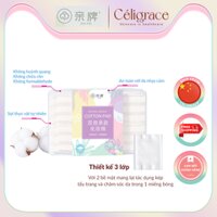 [COMBO2/4] [Hộp 120 Miếng Vuông] Bông Tẩy Trang QIN PAI 2 Bề Mặt Tác Dụng Kép Tẩy Trang Và Chăm Sóc Da Natural Makeup Cotton Pad