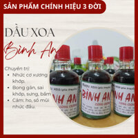 [Combo5] Dầu Xoa Bóp Bình An 30ml - Hỗ Trợ Đau Nhức Xương Khớp, Đau Mỏi Vai Gáy, Đau Do Nguyên Nhân Hệ Thần Kinh