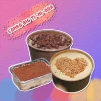 Combo BIG 3 bánh TIRA-MILO-DỪA - Ship Hỏa Tốc HCM