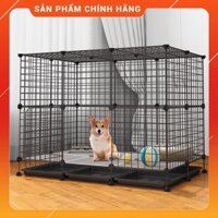 [COMBO]CHUỒNG LỚN , LƯỚI THÉP LÀM CHUỒNG CHÓ MÈO THÚ CƯNG ĐA NĂNG (BIGSIZE)