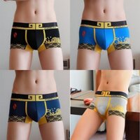 COMBO(Hộp 2-4 chiếc 4 màu) Quần Sịp đùi nam Cotton HUAJINLONG_TỀ_THIÊN_ĐẠI_THÁNH chính hãng cao cấp siêu hót (full size)