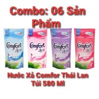 COMBOO 06 SẢN PHẨM  NƯỚC XẢ COMFORT THÁI LAN 580ML