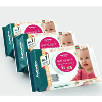 Comboo 3 gói Khăn Giấy Ướt Mamamy Không Mùi - 100 Tờ (Có nắp)