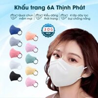 COMBOO 300 CÁI KHẨU TRANG 6A THỊNH PHÁT, CHỐNG NẮNG, CHỐNG TIA UV CHÍNH HÃNG