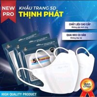 comboo 500 cái khẩu trang 5D THỊNH PHÁT, kháng khuẩn chống nắng UV