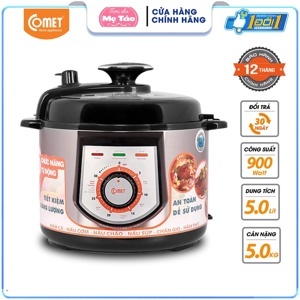 Nồi áp suất điện cơ Comet CM6150 (CM-6150) - Nắp rời, 5.0 lít, 900W