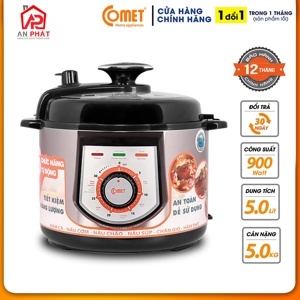 Nồi áp suất điện cơ Comet CM6150 (CM-6150) - Nắp rời, 5.0 lít, 900W