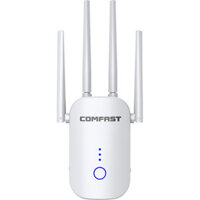 COMFAST CF-WR758AC 2.4G/5G Wireless WiFi Range Extender 1200Mbps Dual Band Repeater WiFi Booster with 4 Ethernet Antenna