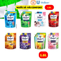 Comfort Tinh Dầu Thơm - Nước Xả Vải Comfort Chăm Sóc Chuyên Sâu - Túi 1.8L