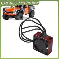 Comfortstyle Động cơ không chổi than ESC Quạt làm mát Tản nhiệt tốc độ cao 25x25mm Nhẹ chịu nhiệt RC điện bền cho ô tô (Màu đỏ)