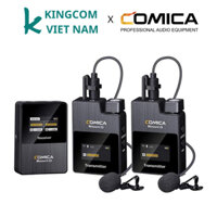 COMICA BOOMX-D D1 / D2 - Mic Thu Âm Không Dây Cho Điện Thoại & Máy Ảnh - Hàng Chính Hãng / Bảo Hành 12 Tháng