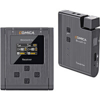 Comica BoomX-U (U1 / U2) - Bộ Micro Không Dây UHF Đa Năng, Dùng Cho Quay Phim, Phỏng Vấn, Live Stream - Hàng chính hãng