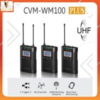 Comica CVM-WM100 Plus | Micro Cài Áo Không Dây UHF Cho Máy Ảnh, Máy Quay
