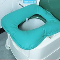 Commode Đệm Ghế Da PU Mềm Mại Chống Thấm Nước Người Cao Tuổi Ghế Vệ Sinh Miếng Lót Cho Người Cao Tuổi Khuyết Tật Nằm Giường Ghế Tắm Khuyết Tật